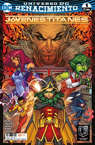 Jóvenes Titanes (Renacimiento) book cover 1
