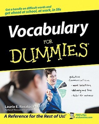 Vocabulary For Dummies book cover