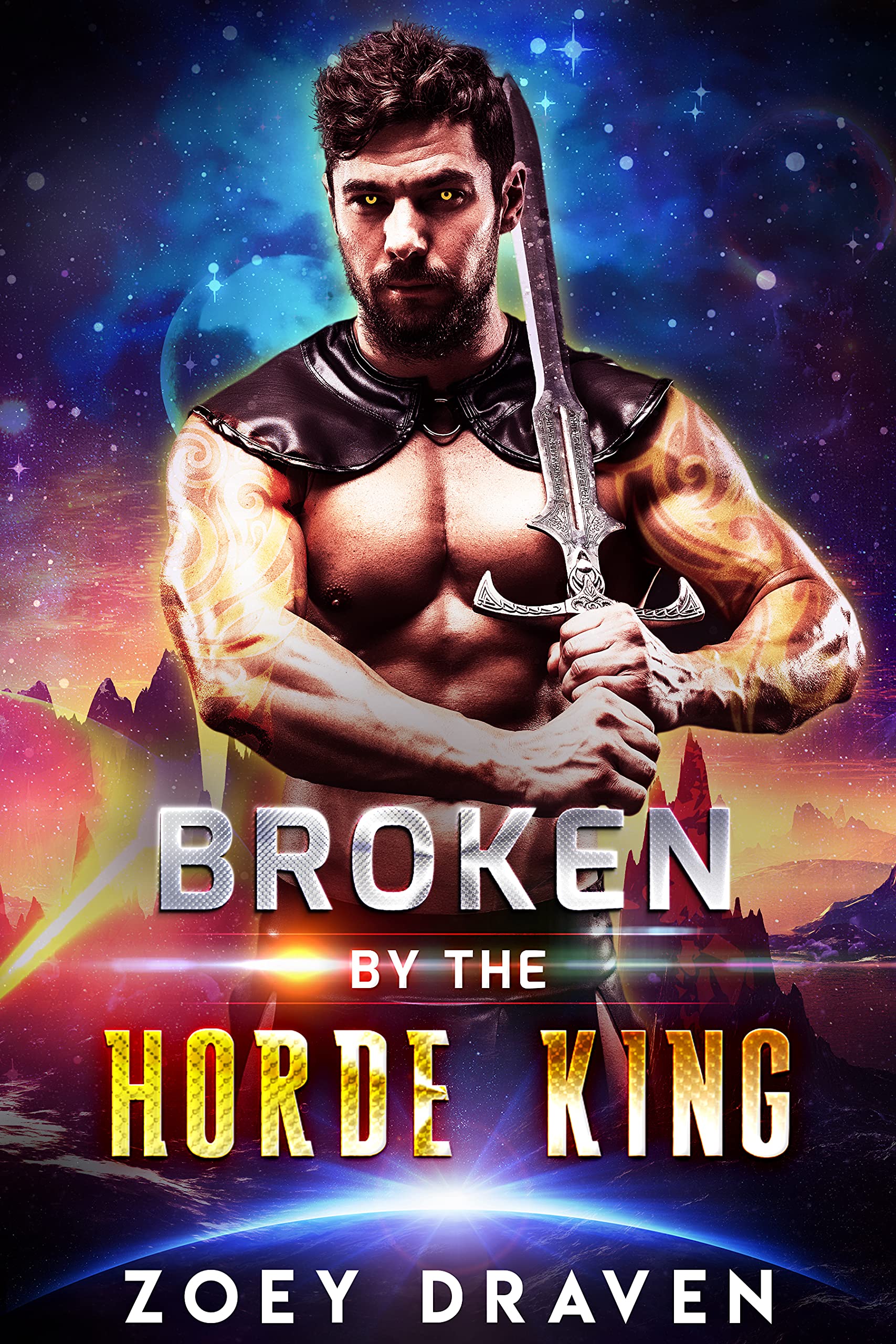 Broken by the Horde King book cover