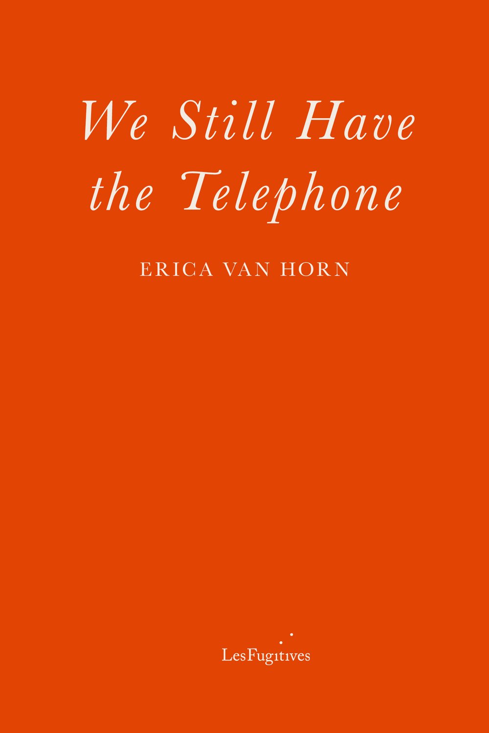 We Still Have The Telephone book cover