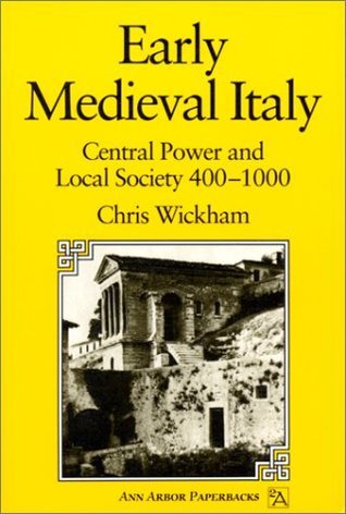 Early medieval Italy book cover