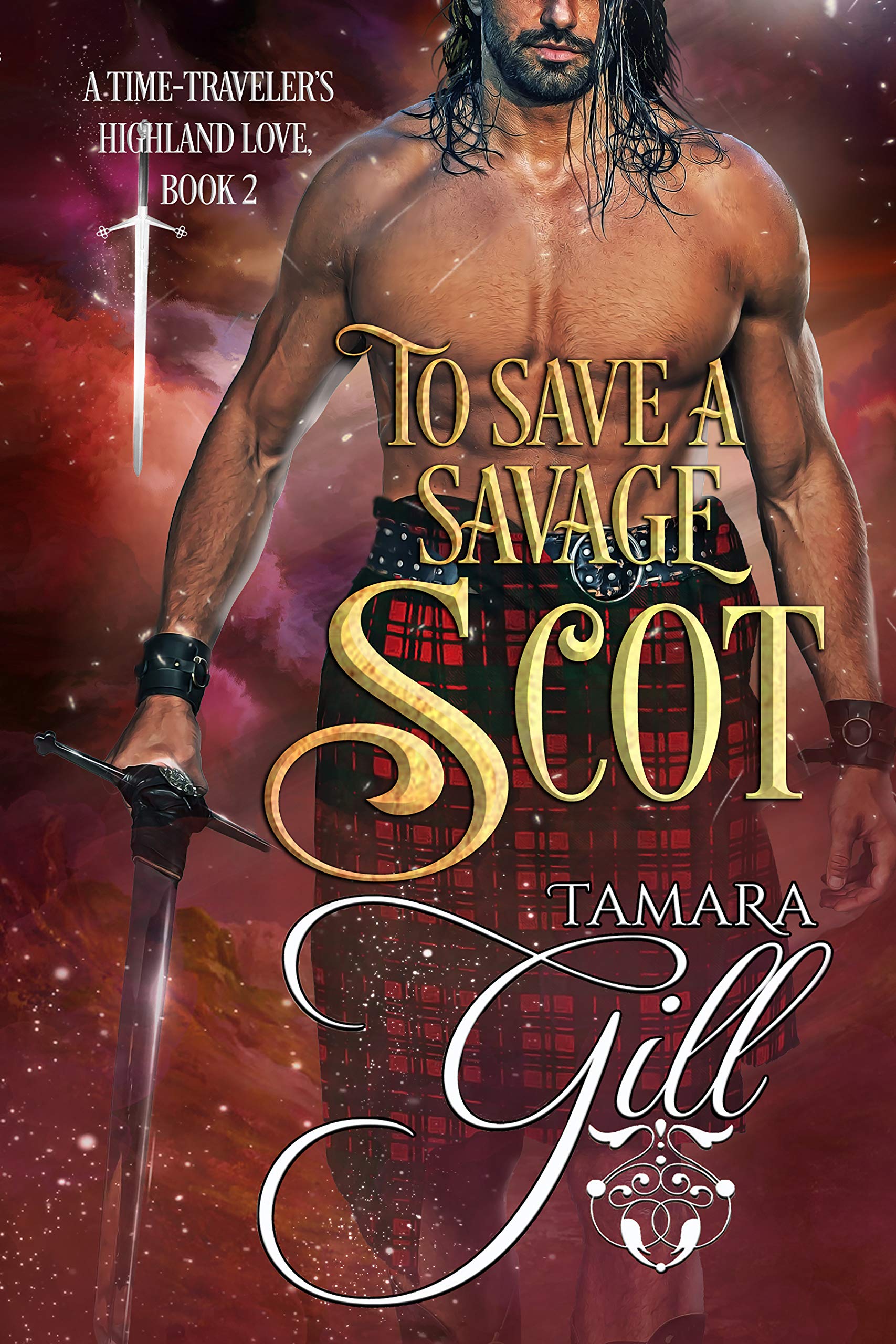 Time-Traveler's Highland Love book cover 2
