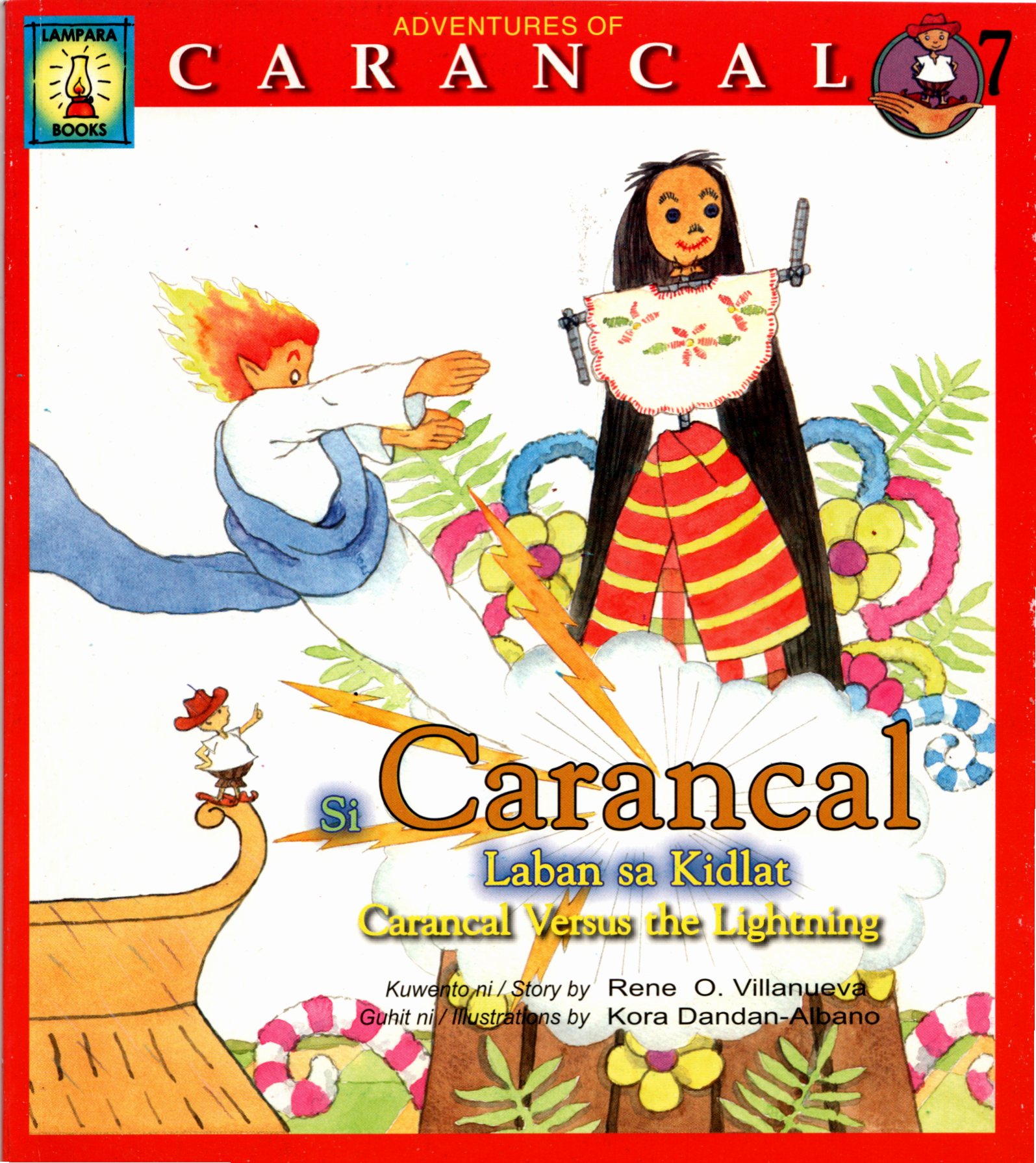 Si Carancal Laban sa Kidlat book cover