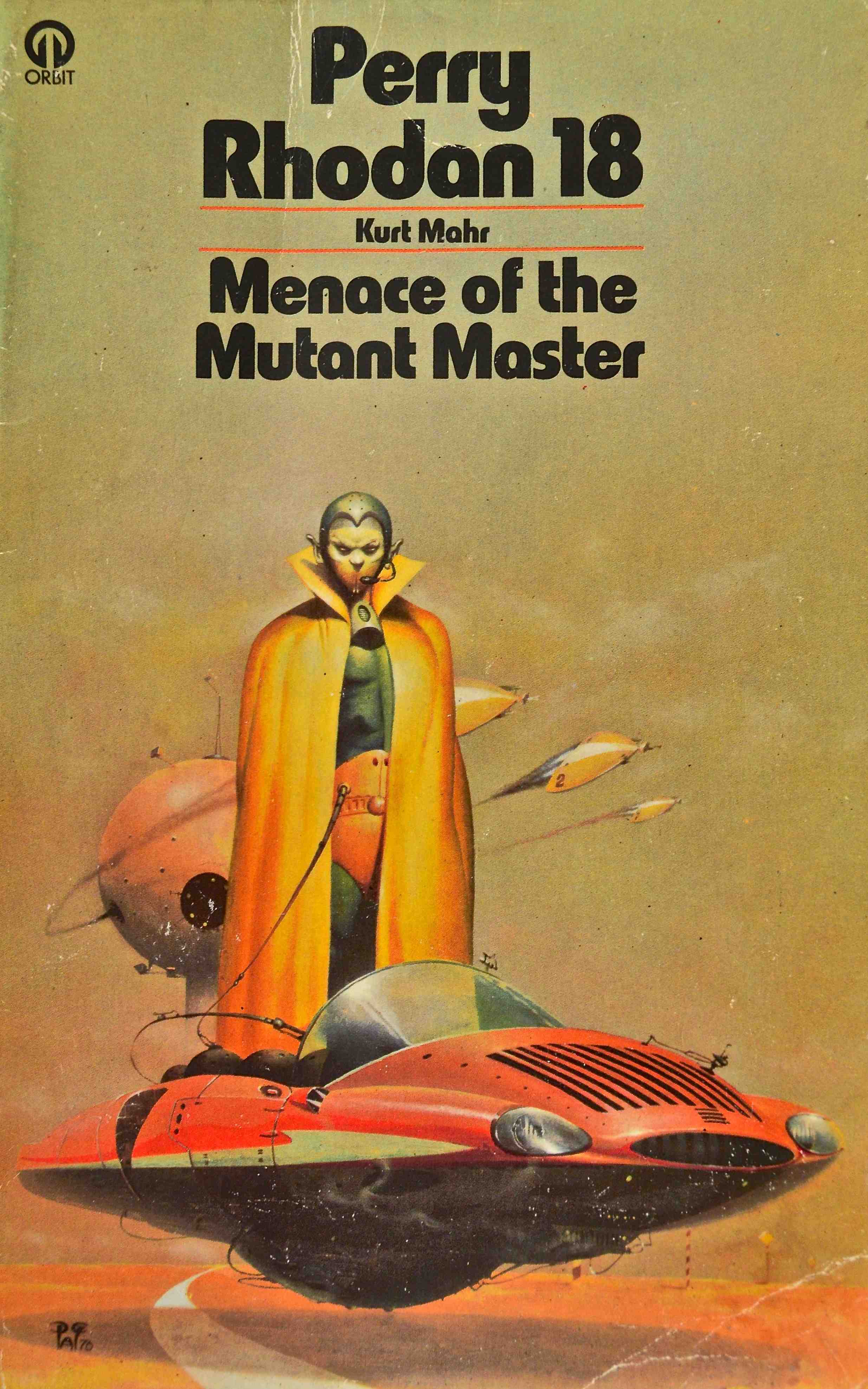 Menace of the Mutant Master book cover