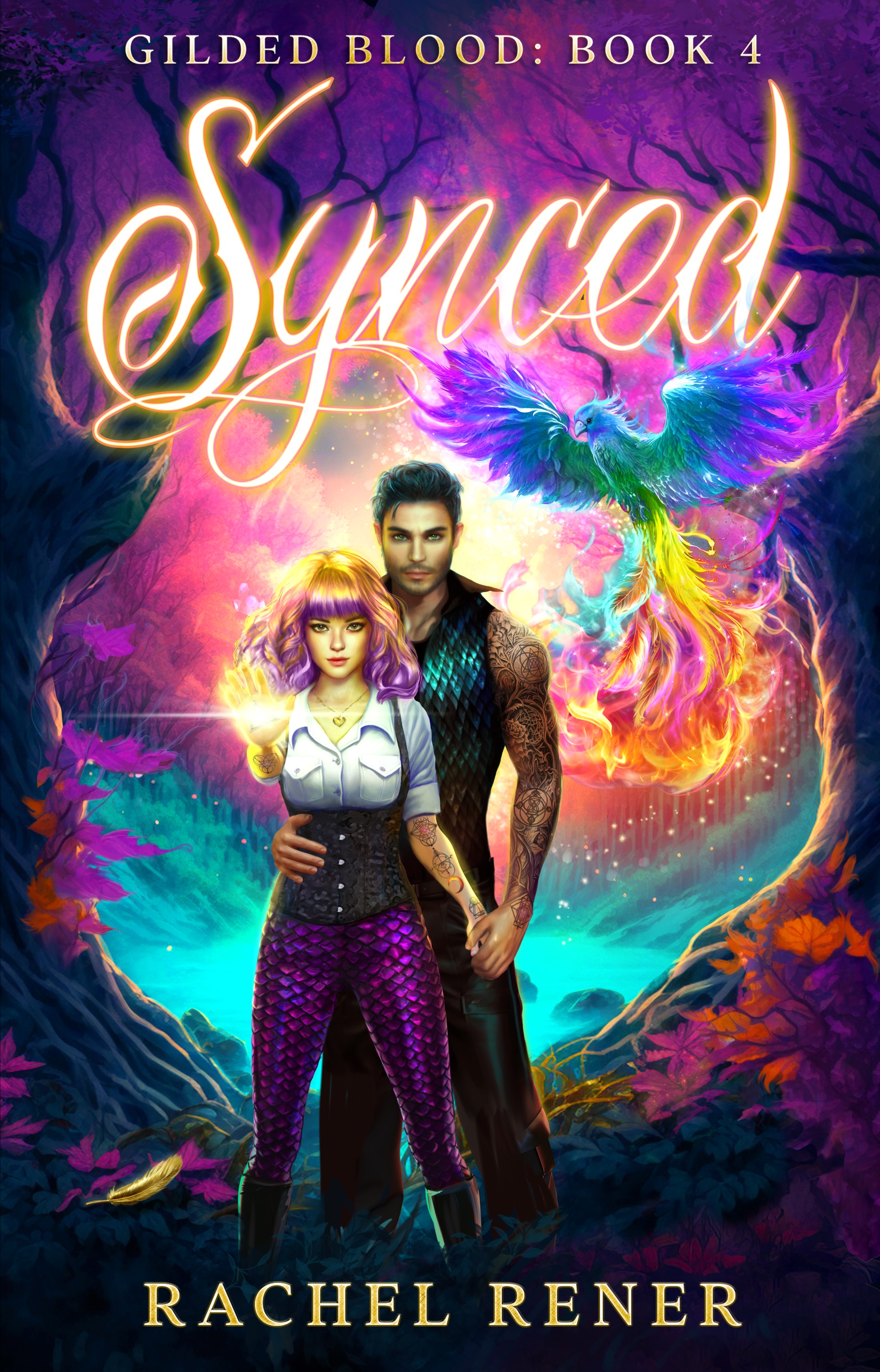 Synced book cover
