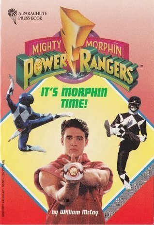 Mighty Morphin Power Rangers book cover
