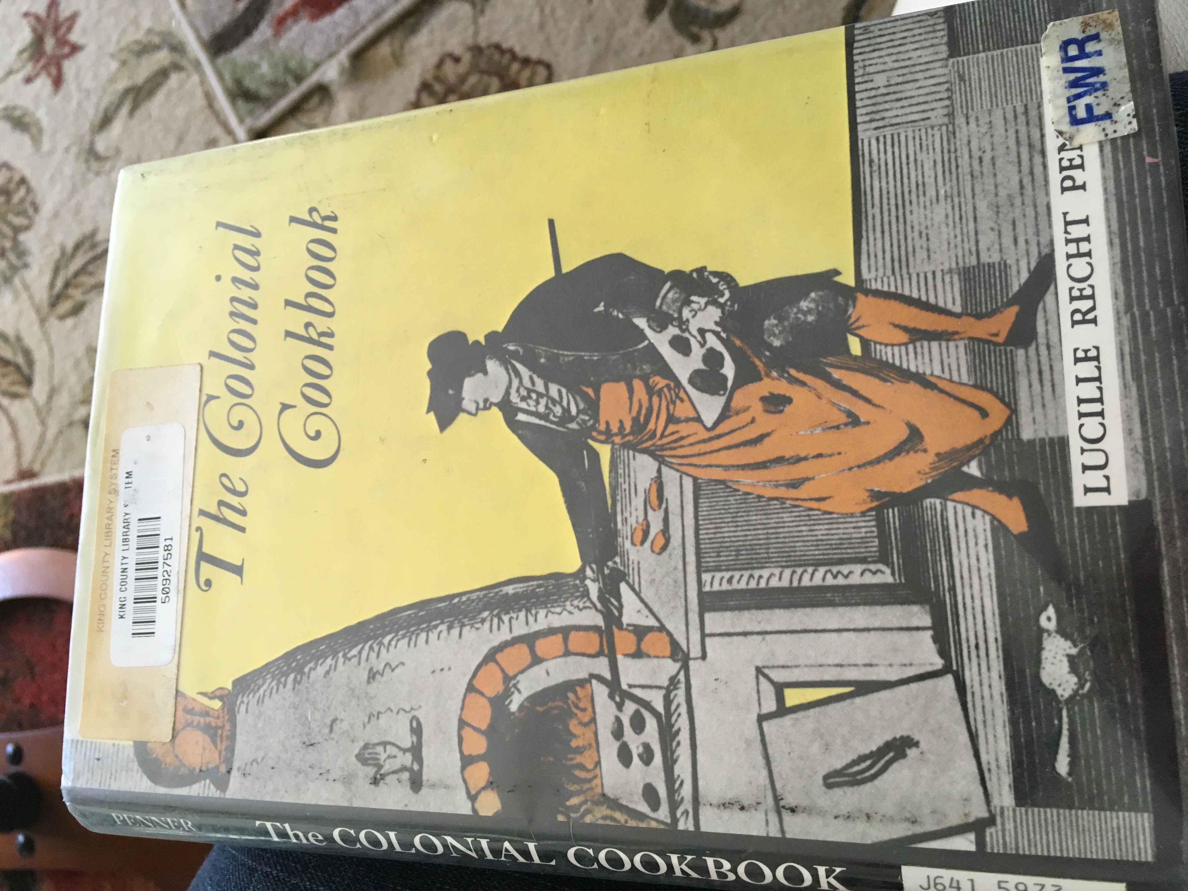 The Colonial Cookbook book cover