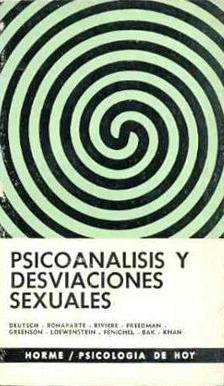 Psicoanálisis y desviaciones sexuales book cover
