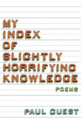 My Index of Slightly Horrifying Knowledge book cover
