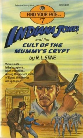 Indiana Jones and the Cult of the Mummy's Crypt book cover