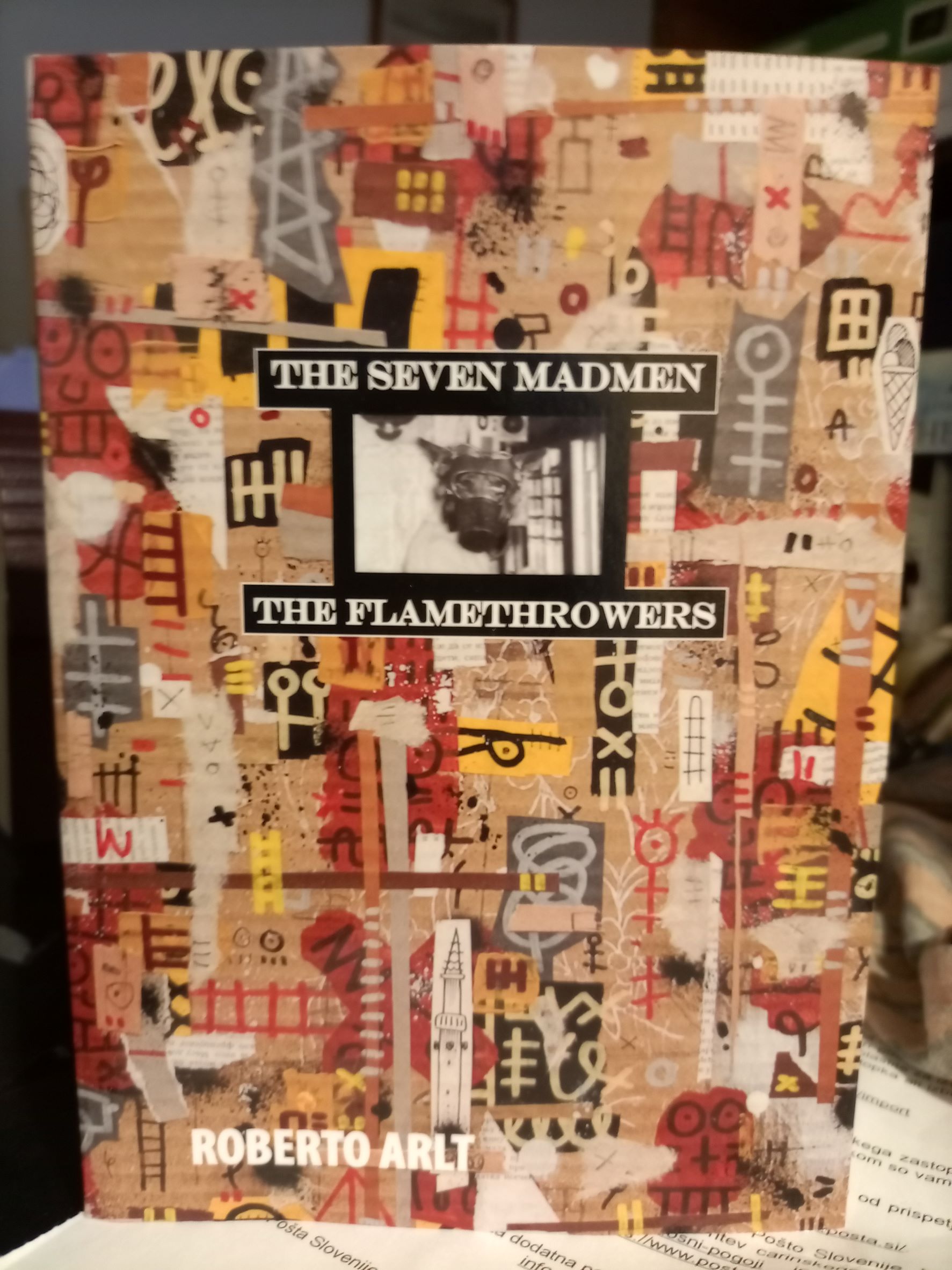 The Seven Madmen The Flamethrowers book cover