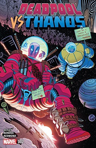 Deadpool vs. Thanos book cover 2