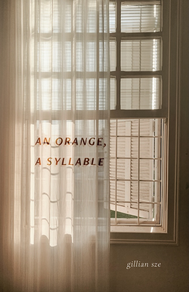 An Orange, A Syllable book cover