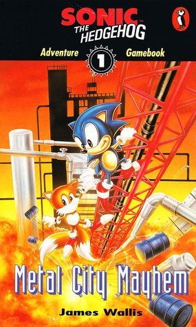 Sonic the Hedgehog Adventure Gamebooks book cover 1