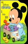 Disney Babies 1 to 10 book cover