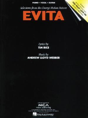 Evita Piano, Vocal and Guitar Chords book cover