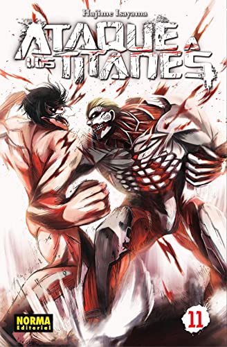 Ataque a los titanes 11 book cover