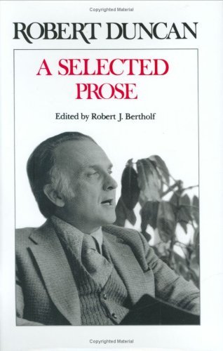 A Selected Prose book cover