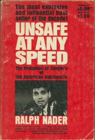 Unsafe at Any Speed book cover