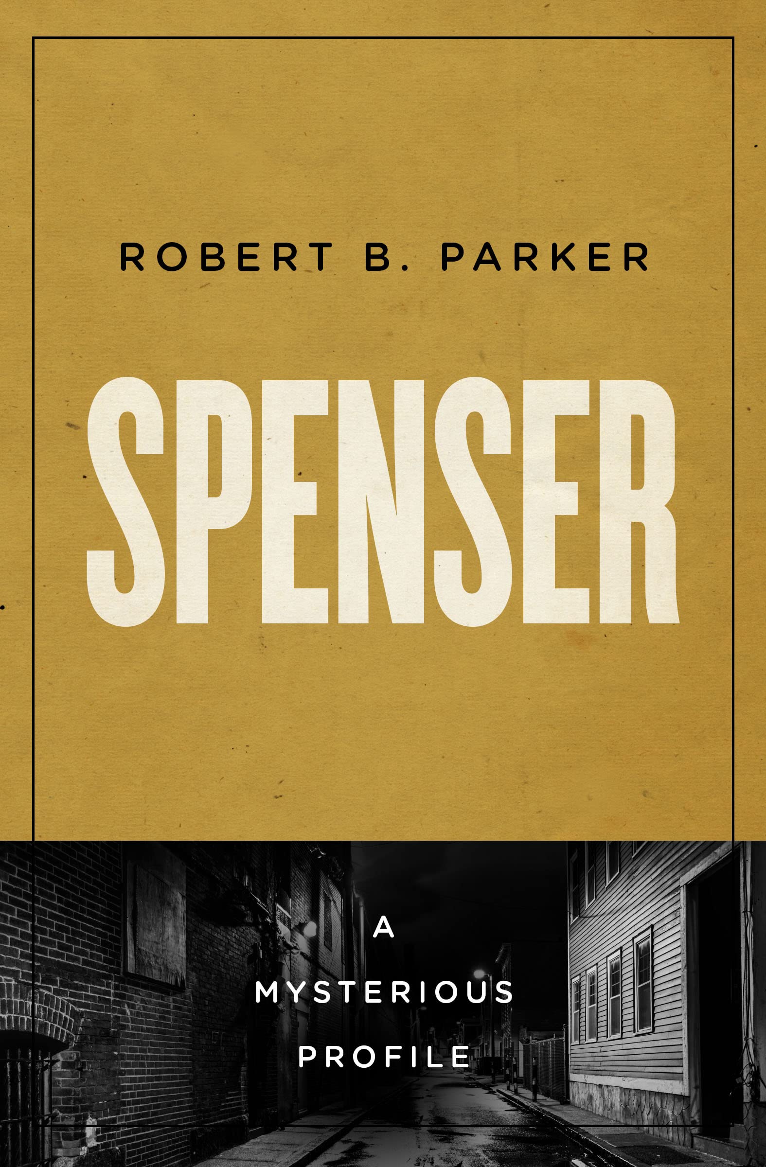 Spenser book cover