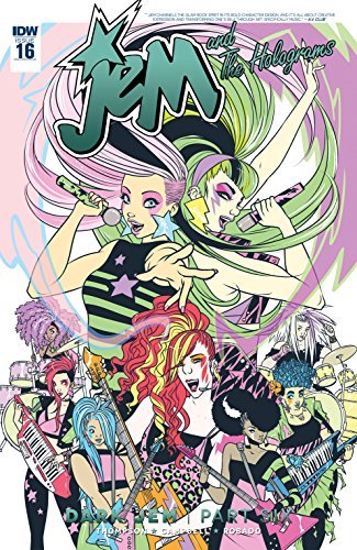 Jem and the Holograms #16 book cover