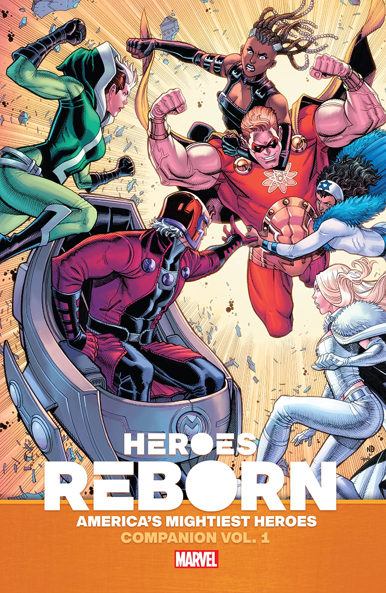 Heroes Reborn: America's Mightiest Heroes book cover 2