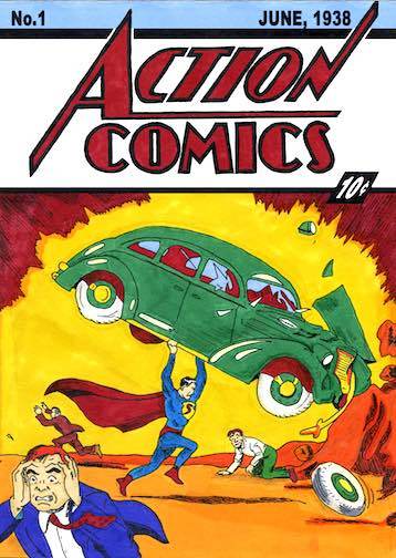 Action Comics (1938-2011) book cover 1