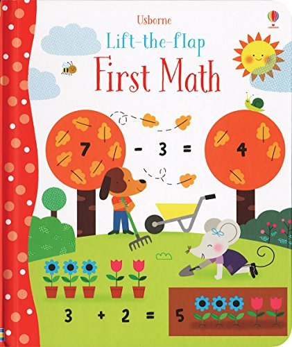 First Math Lift-the-Flap book cover
