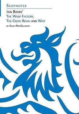 Iain Banks' 'The Wasp Factory', 'The Crow Road' and 'Whit' book cover