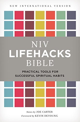 NIV, Lifehacks Bible book cover