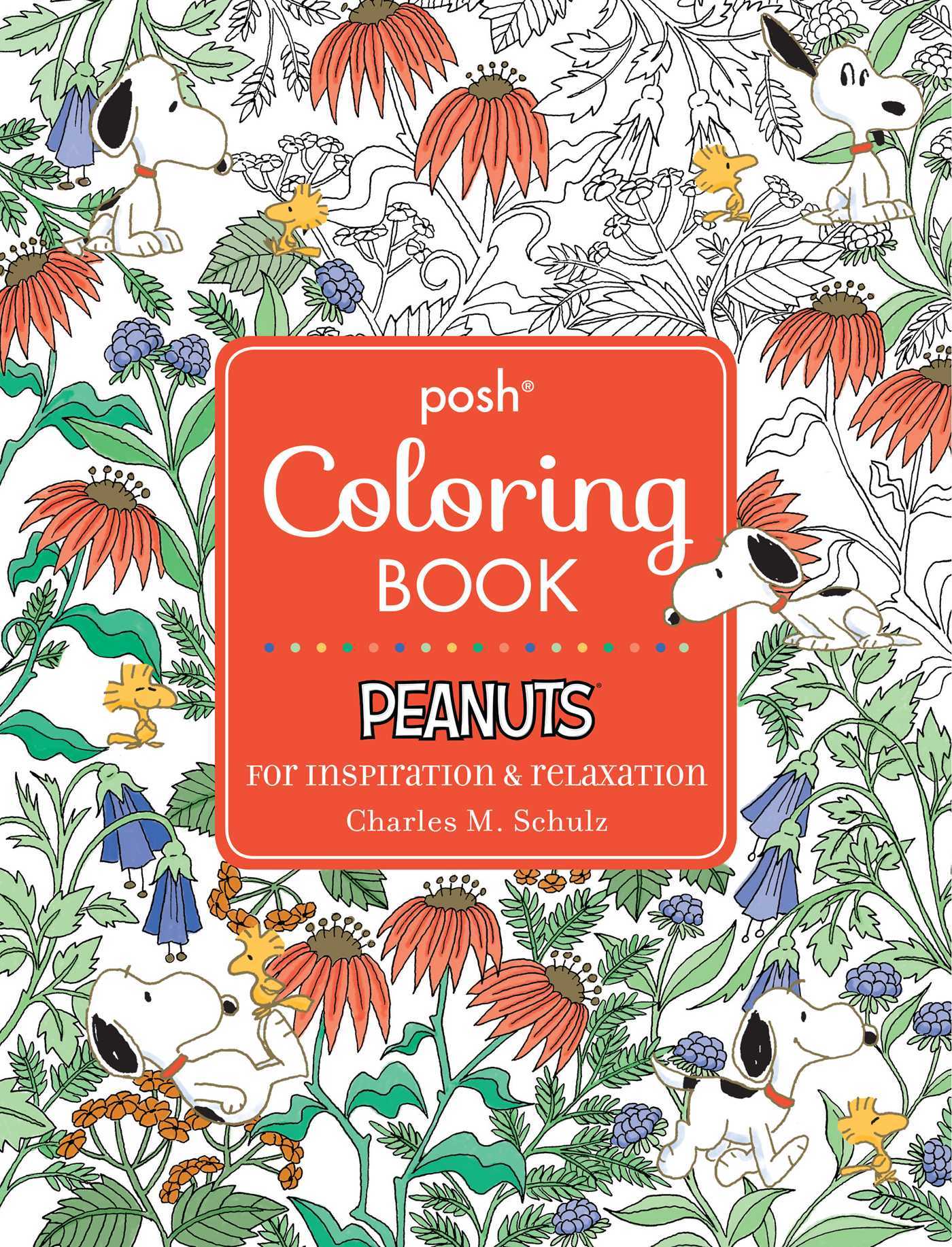 Posh Adult Coloring Book book cover