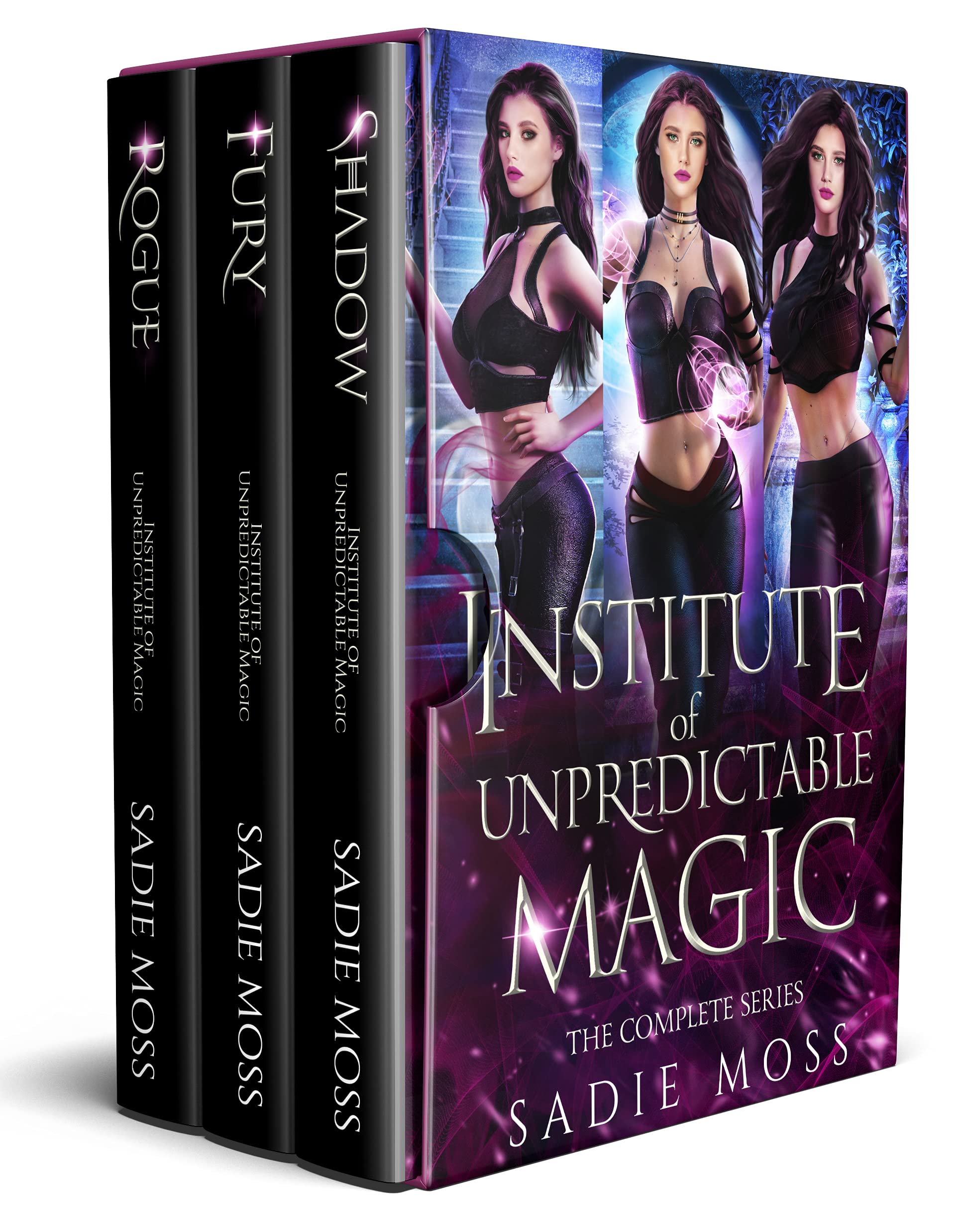 Institute of Unpredictable Magic #1-3 book cover