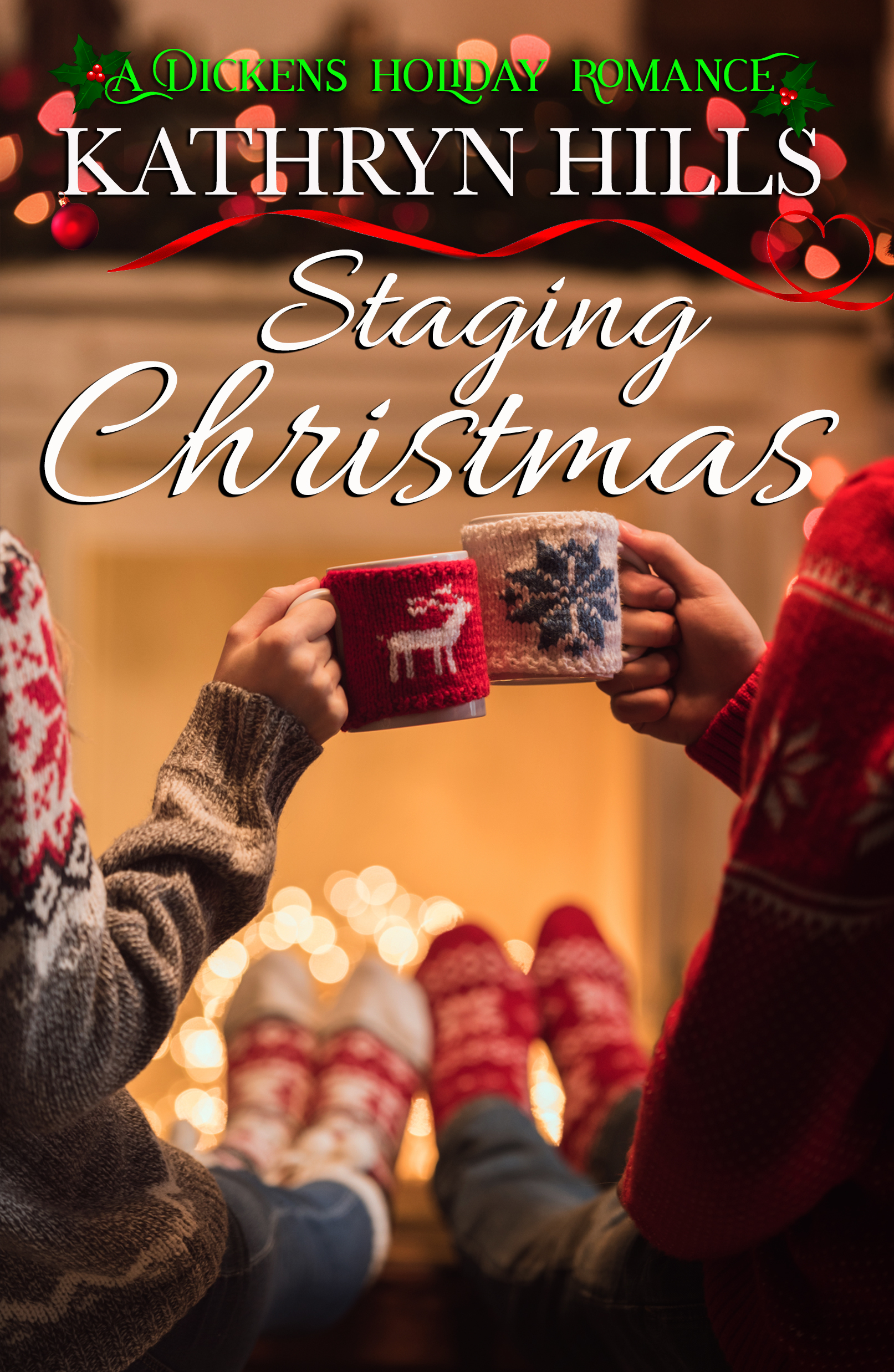 Staging Christmas - A Dickens Holiday Romance book cover
