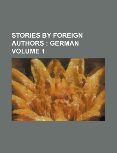 Stories By Foreign Authors book cover