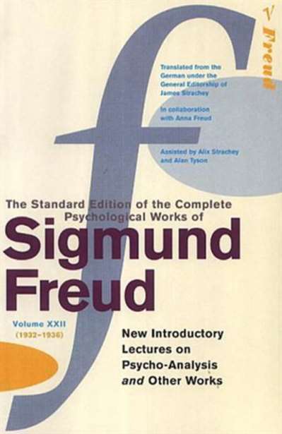 The Standard Edition of the Complete Psychological Works 22 book cover