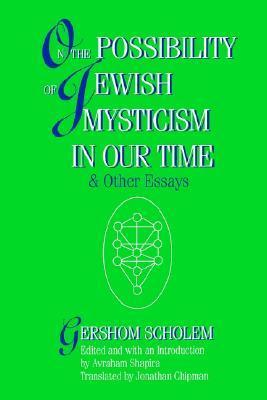 On the Possibility of Jewish Mysticism in Our Time book cover