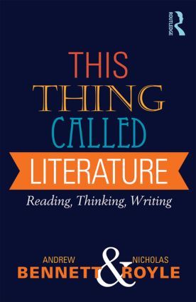 This Thing Called Literature book cover