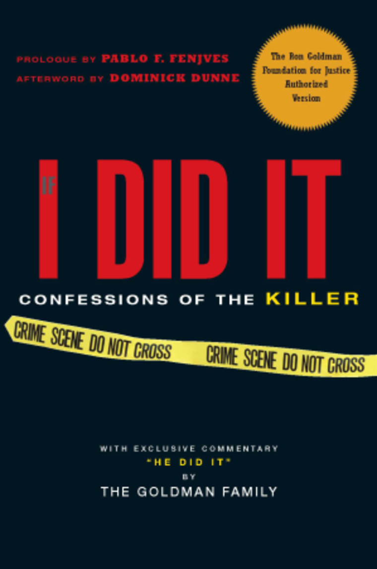 If I Did It book cover