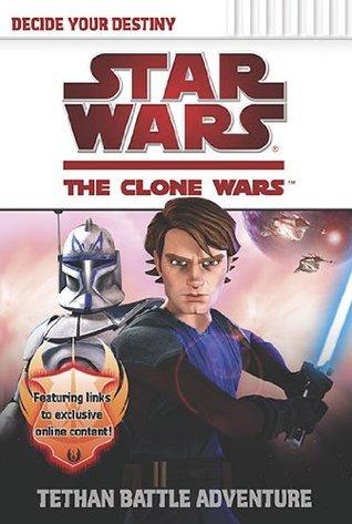 Star Wars: The Clone Wars Decide Your Destiny (UK) book cover 2