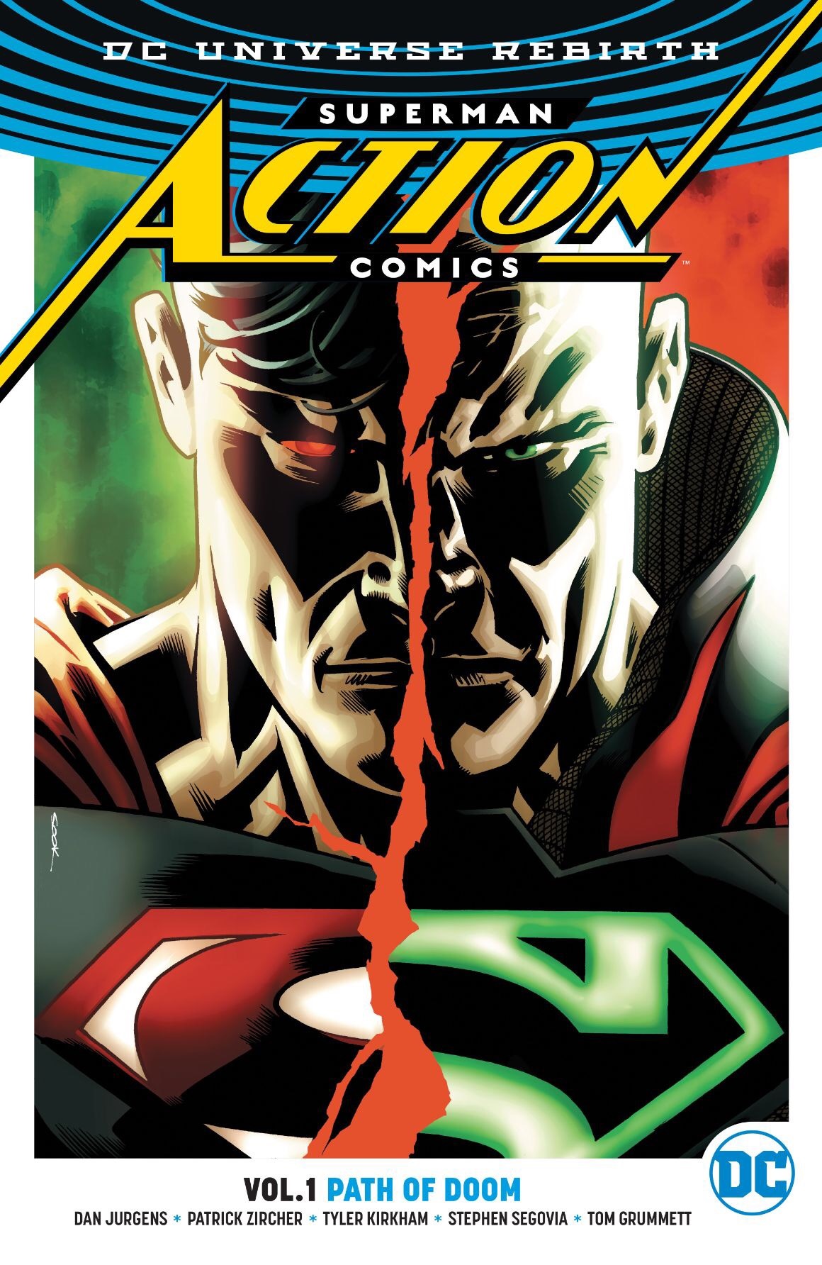 Action Comics (2016) book cover 1