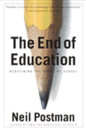 The End of Education book cover