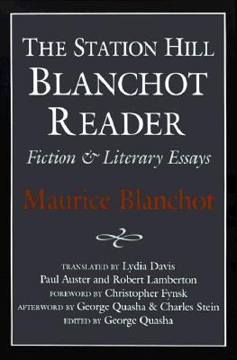 Station Hill Blanchot Reader book cover
