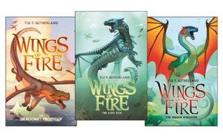 The Dragonet Prophecy / The Lost Heir / The Hidden Kingdom book cover