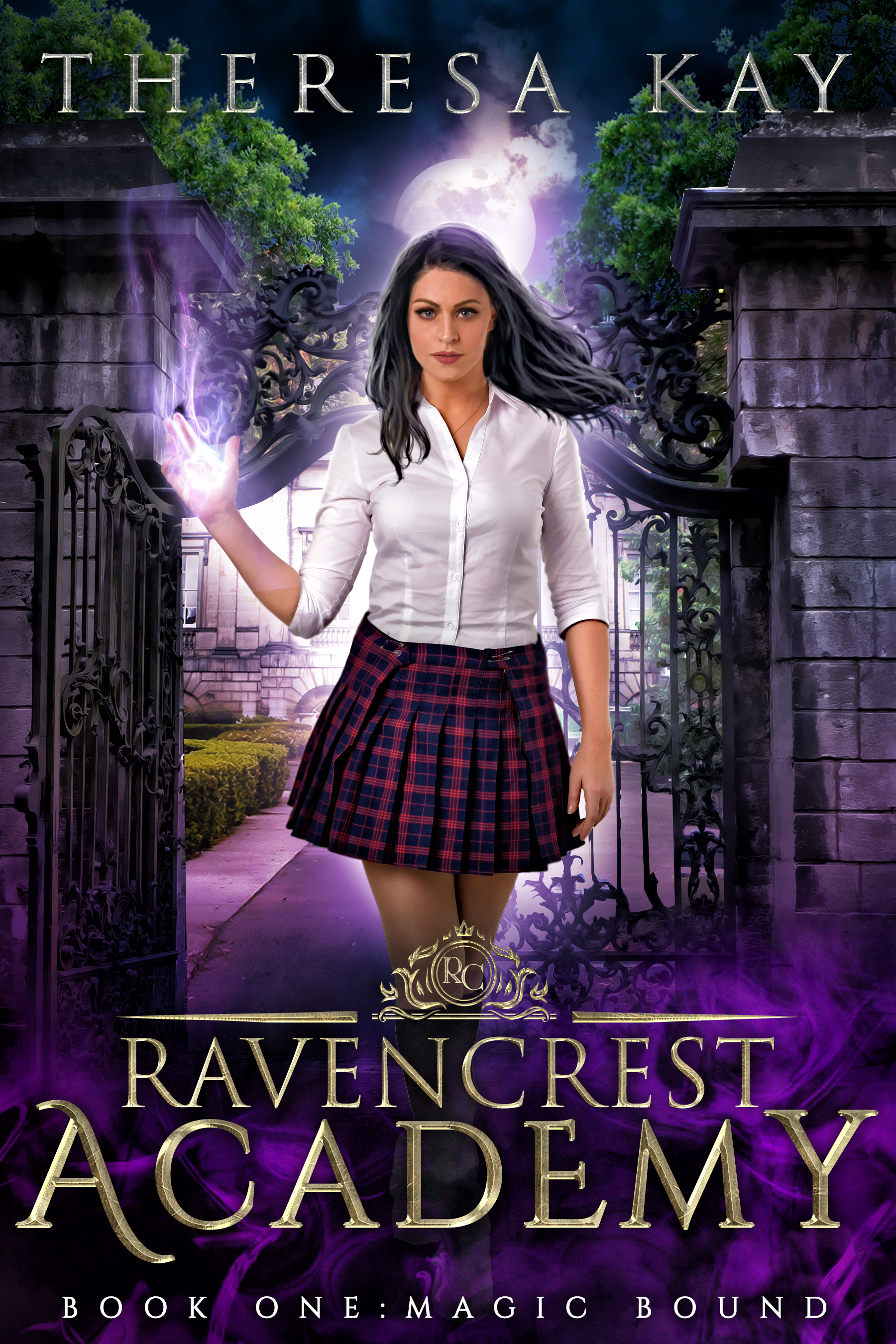 Ravencrest Academy book cover 1