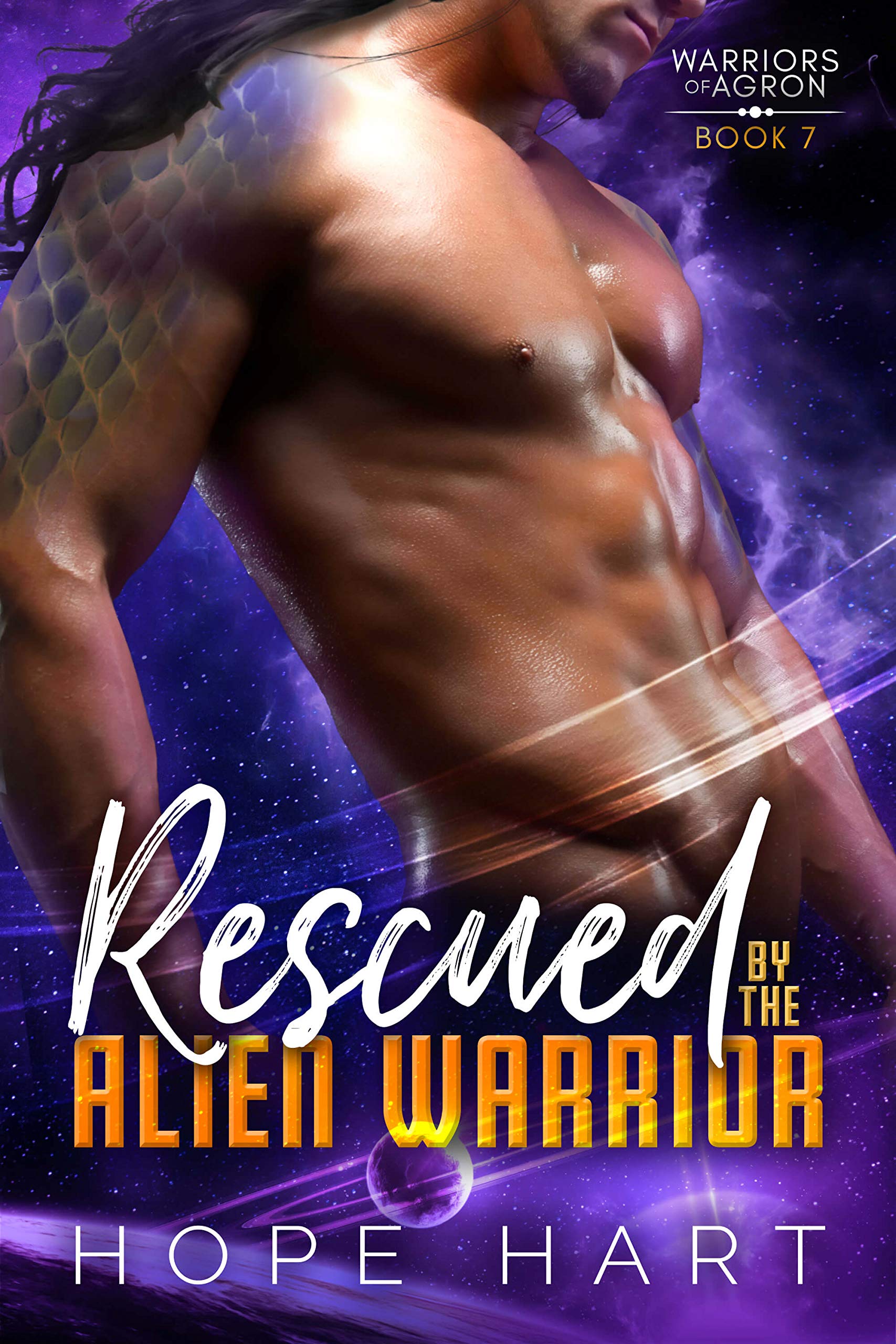 Rescued by the Alien Warrior book cover