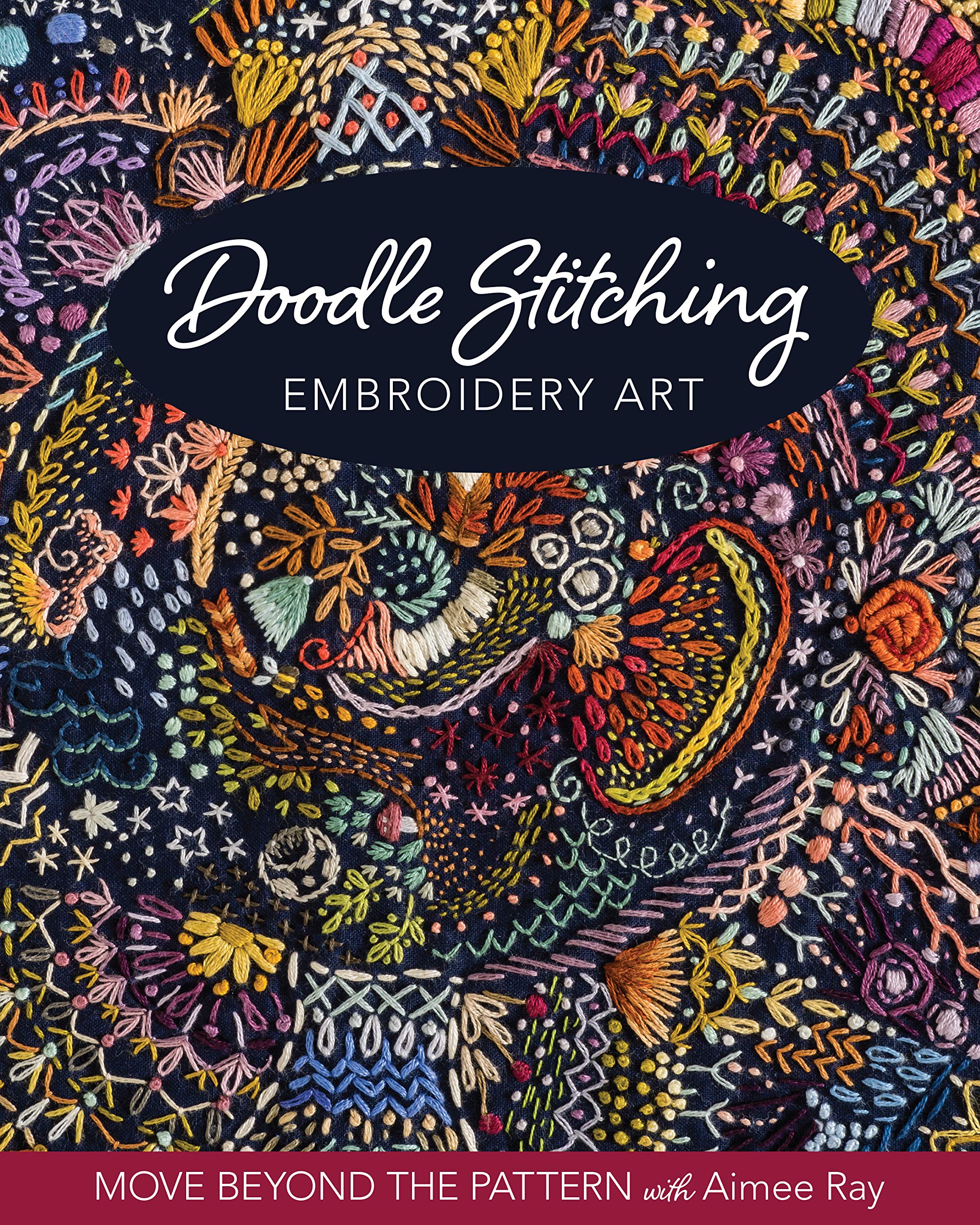Doodle Stitching Embroidery Art book cover