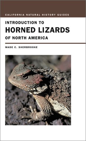 Introduction to Horned Lizards of North America book cover