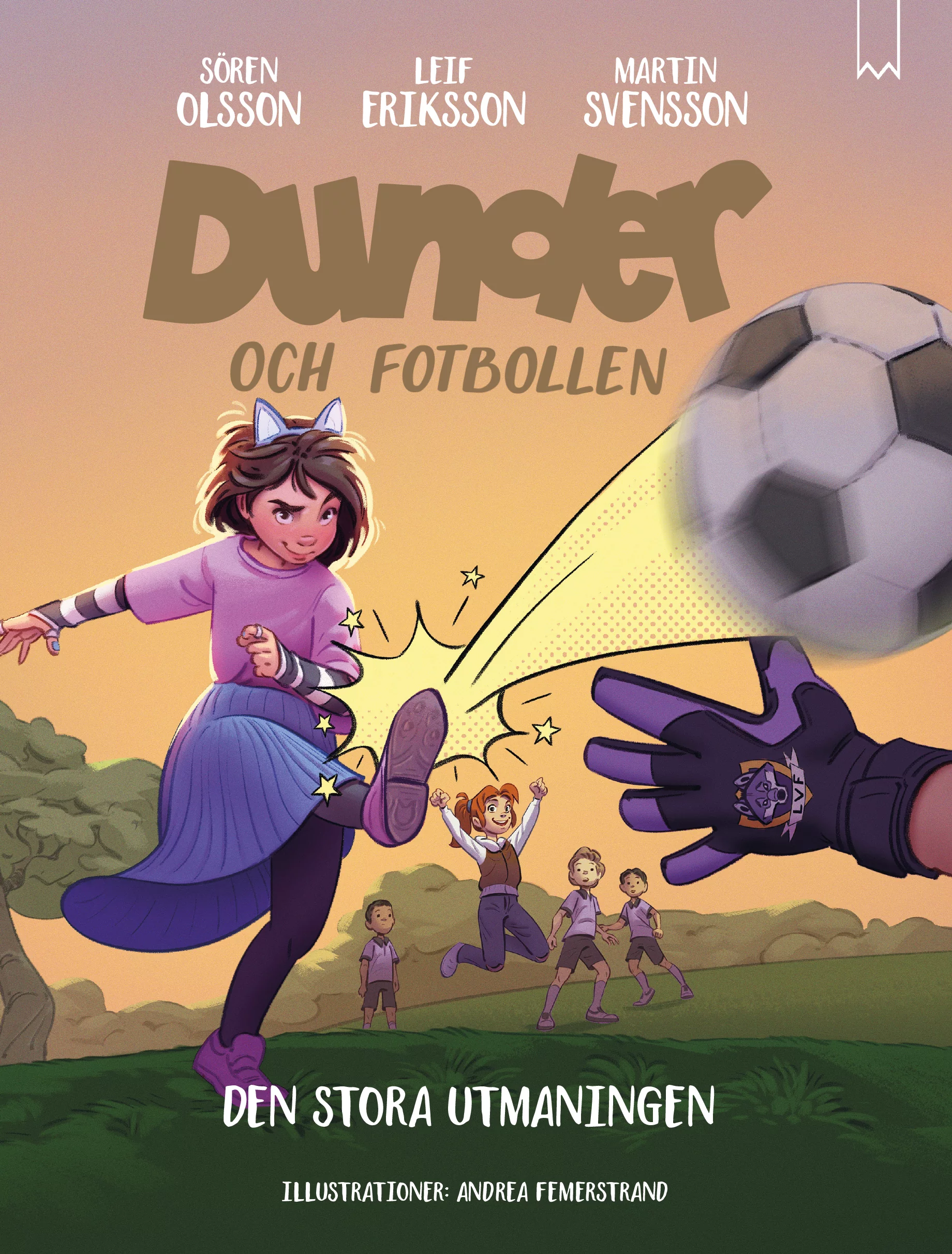 Dunder och fotbollen book cover 1