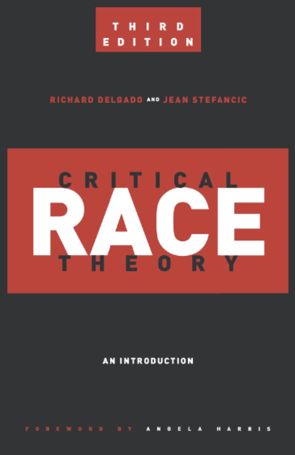 Critical Race Theory 3rd Edition book cover