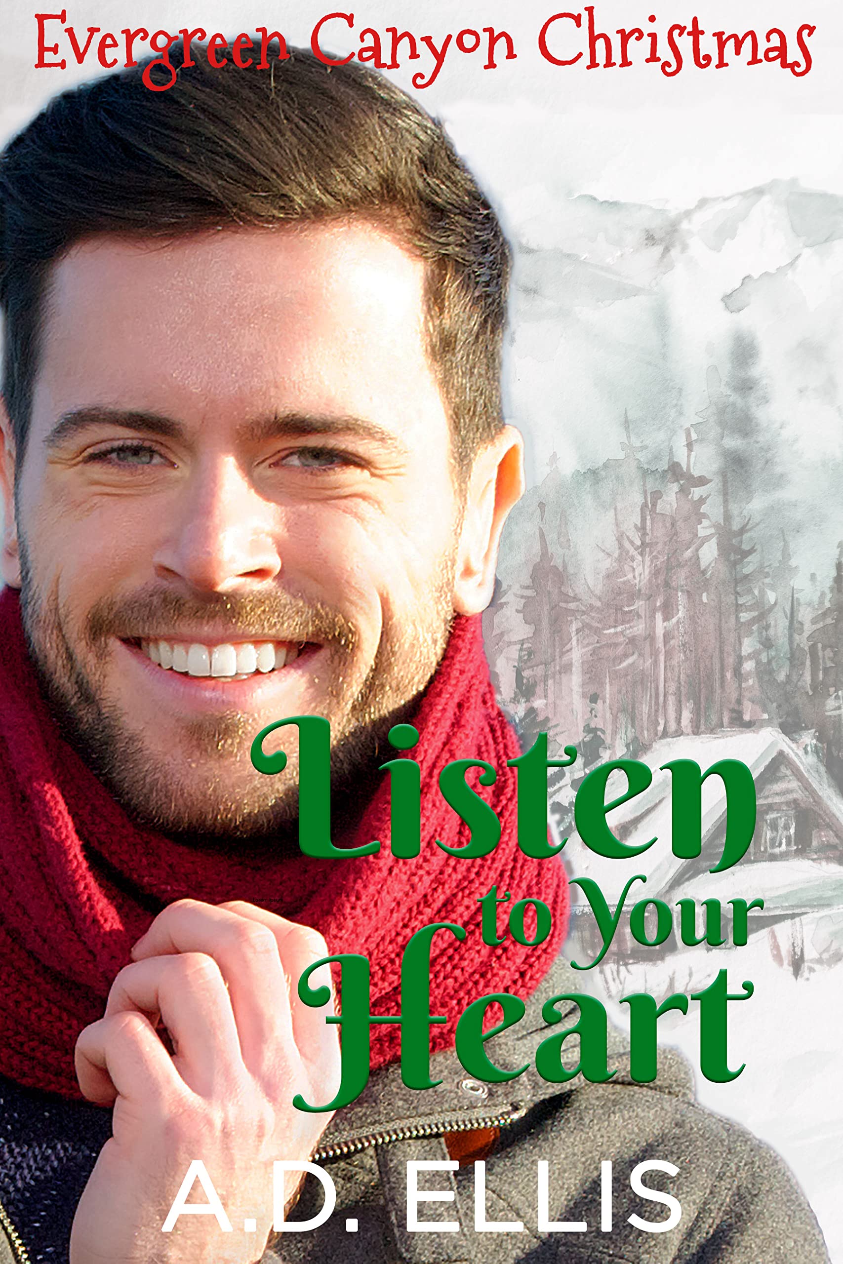 Evergreen Canyon Christmas book cover 1